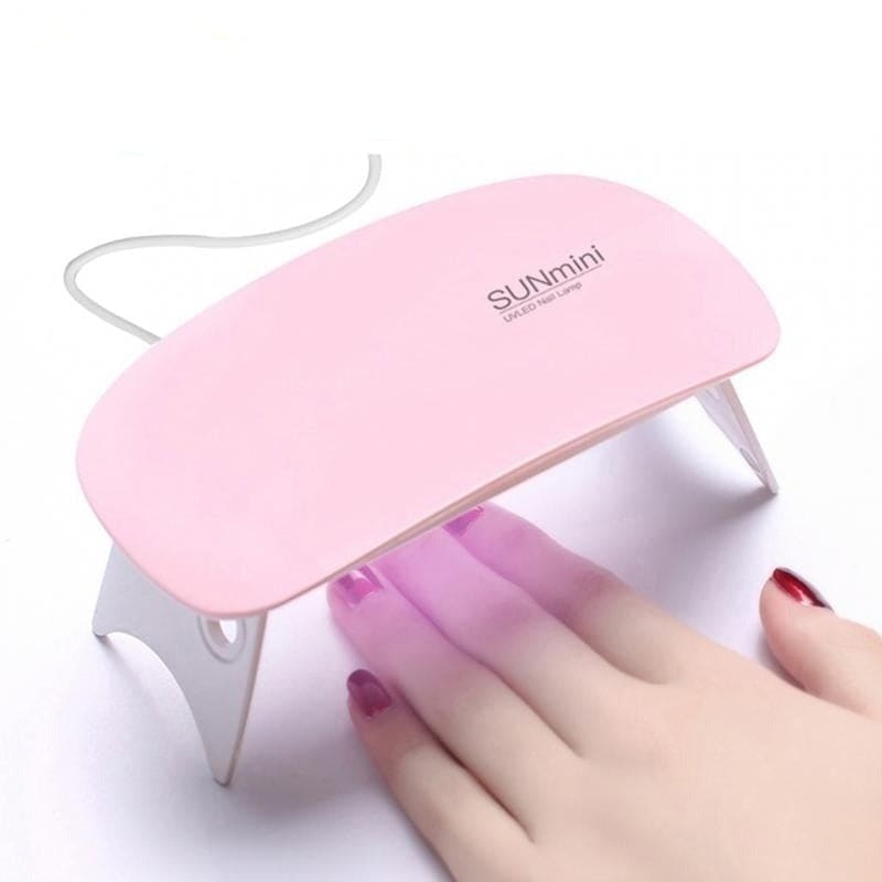 Cabine De Unha Gel Secador De Unhas Esmalte Gel Led Uv 6w Dobrável