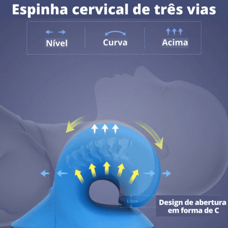 Travesseiro Ortopédico Alivium Confort