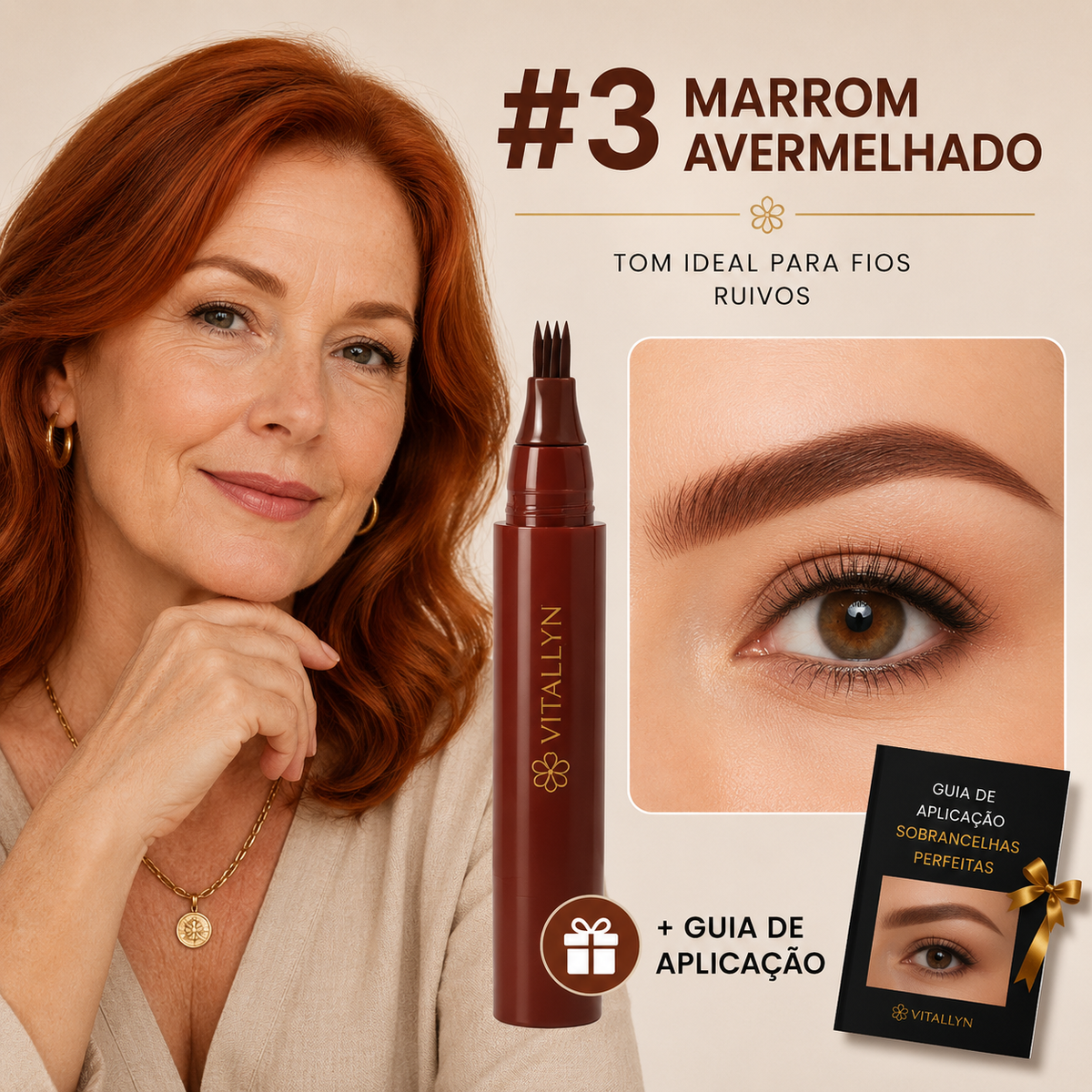 Caneta Micropigmentadora Vitallyn - COMPRE 1 E GANHE + 1 GRÁTIS