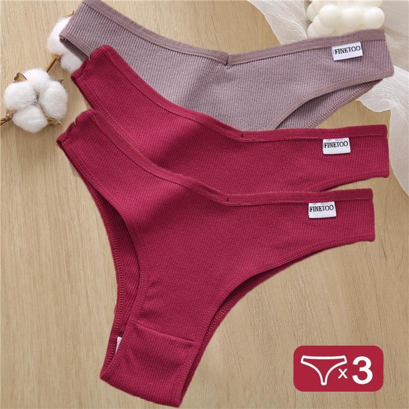 Calcinhas Tanga  Compre 2 Leve 3