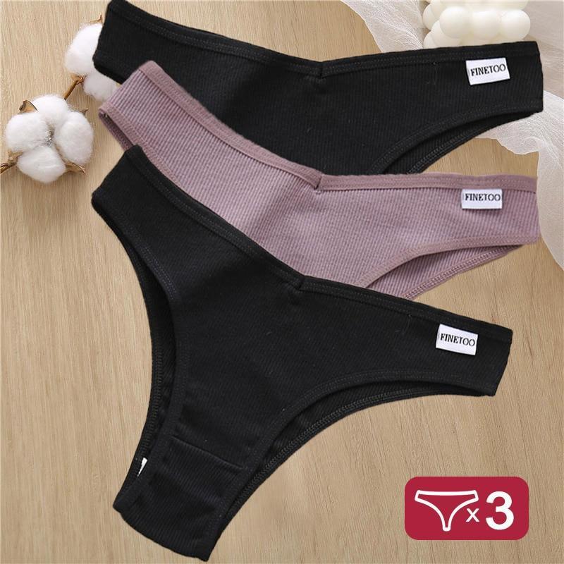 Calcinhas Tanga  Compre 2 Leve 3