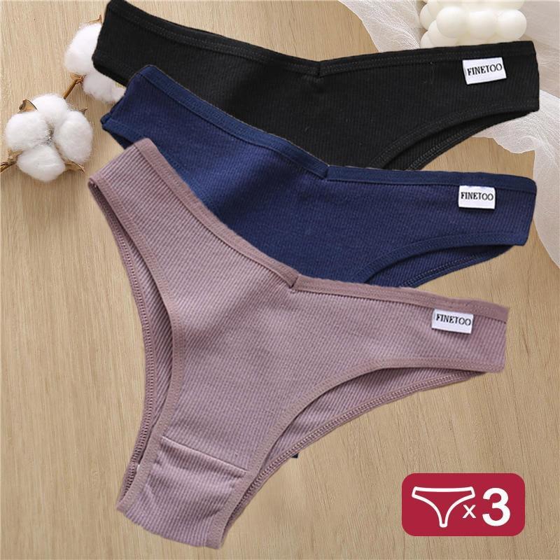Calcinhas Tanga  Compre 2 Leve 3