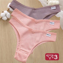 Calcinhas Tanga  Compre 2 Leve 3