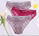 Calcinha de Renda transparente Kit 3PCS