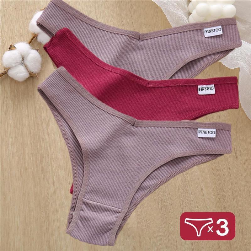 Calcinhas Tanga  Compre 2 Leve 3