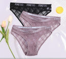 Calcinha de Renda transparente Kit 3PCS