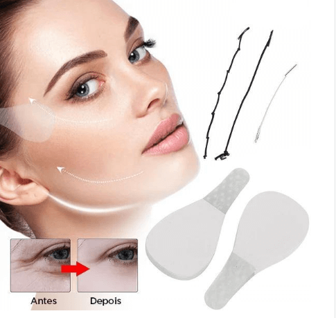 ADESIVO FACIAL INVISÍVEL LIFT INSTANTÂNEO + BRINDE [FRETE GRÁTIS HOJE]
